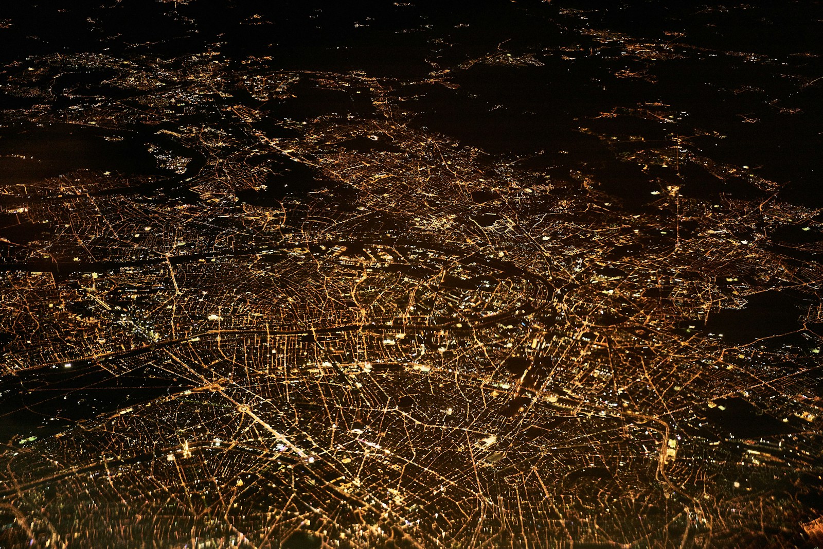 aerial photography of city