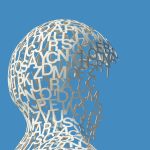 round-shaped letters illustration