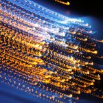 a bunch of lights that are on a wall